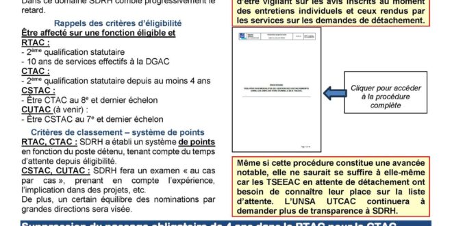 Gestion des Emplois Fonctionnels TSEEAC