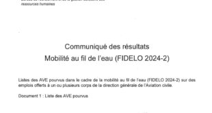 Résultats de la 2ème campagne de mobilité au fil de l’eau : FIDELO 2024-2
